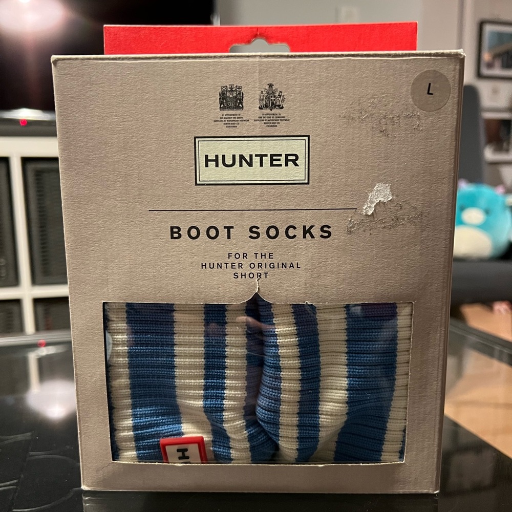 Hunter BNIB Fleece Tall Boot Socks